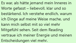 Kundenstimme_HumanDesignReading2 Kundenstimme Human Design Reading Katrin Anna Hauser 2