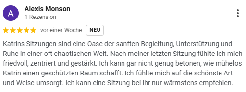 Kundenstimme Holosomatic Bodywork